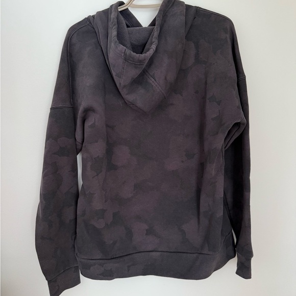 Women's Charcoal Camouflage Hoodie - Picture 4 of 6